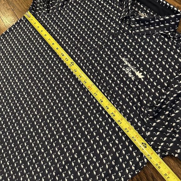 Puma Polo Shirt Adult XL Blue Augusta Pines Golf Club Mens Bird‎ Print - Picture 5 of 7